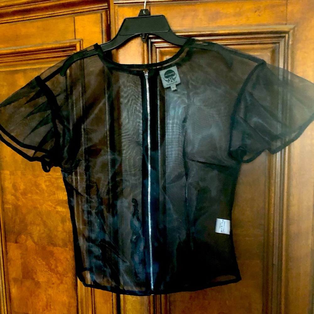 Unique/vintage short sleeve jacket by Georgia Hall mrsp $250